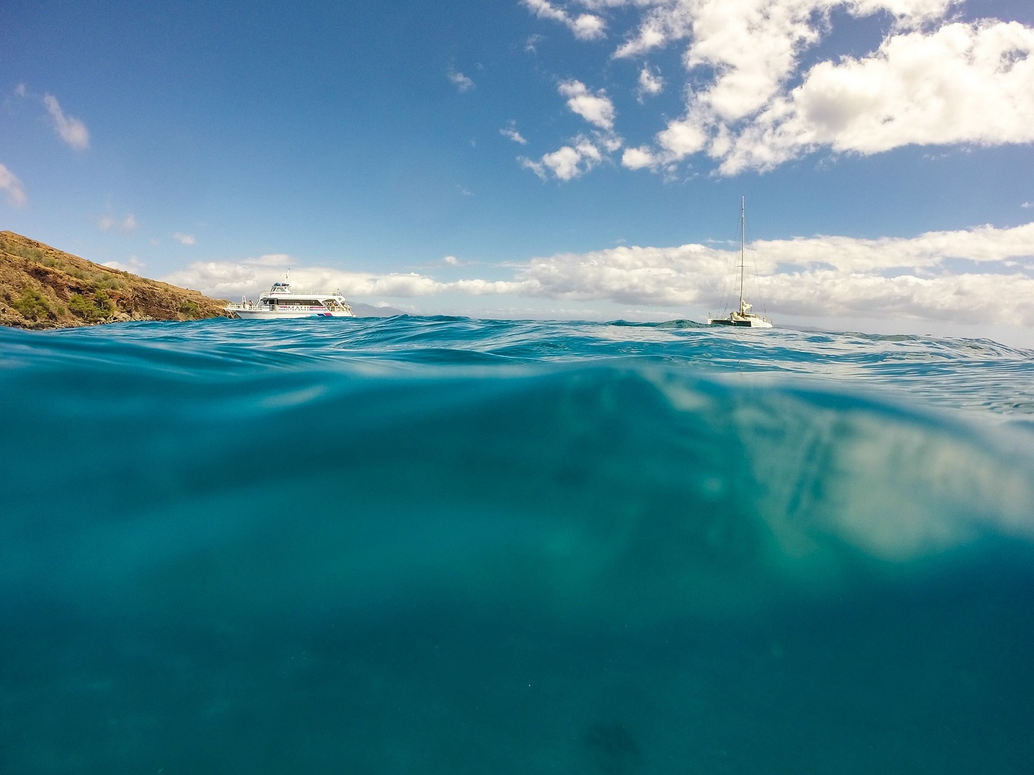 Mar agua barcos