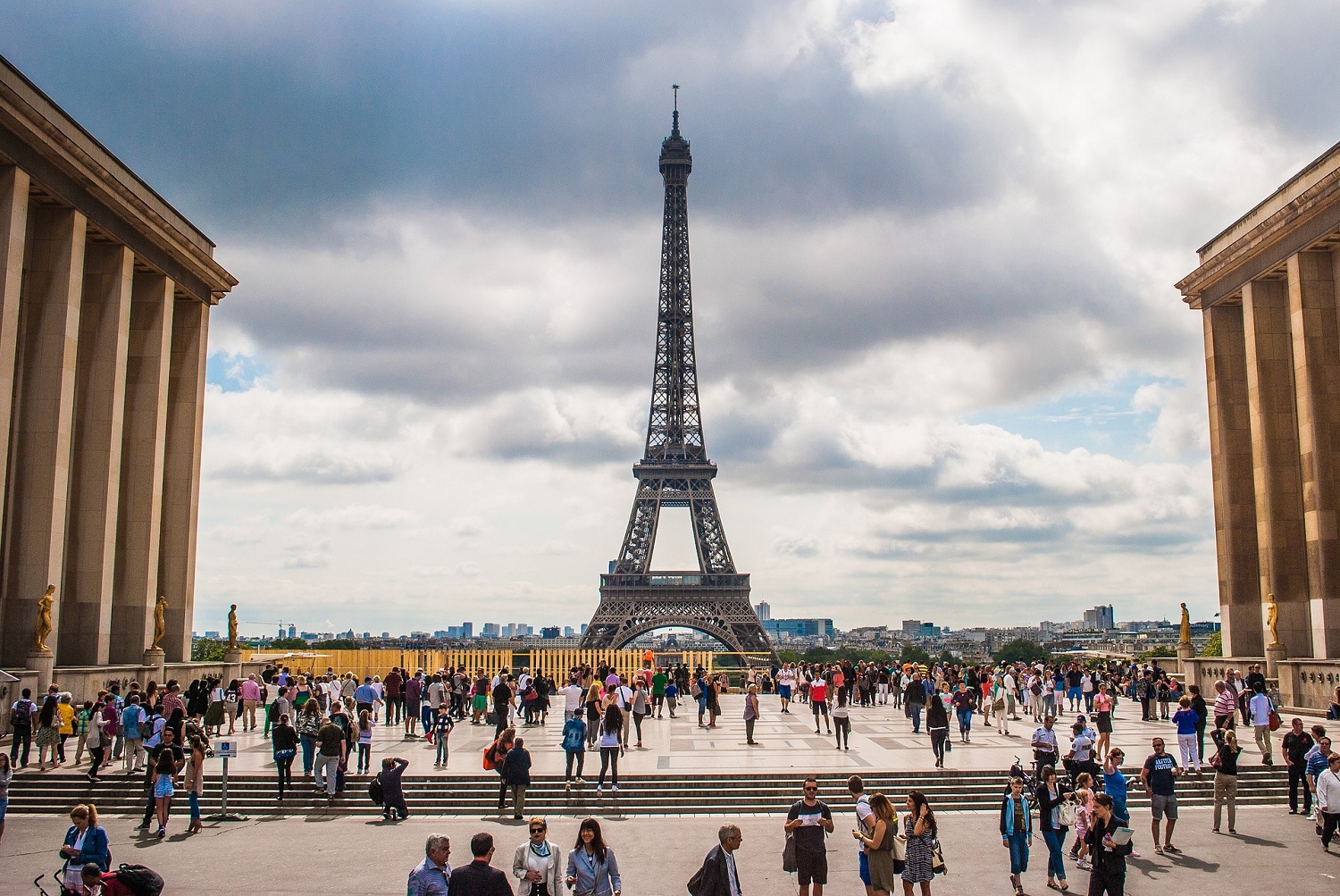 Trocadero París Torre Eiffel